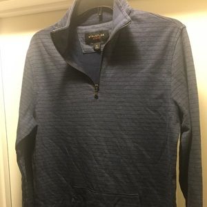 Structure Men’s Slim Fit Navy Blue Sweater Small